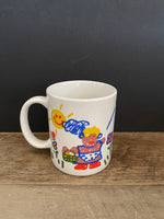 €a** New Vintage Love My Mommy Coffee Tea Hot Chocolate Cup Mug Mother's Day Crayon Drawing
