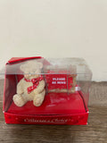 *Vintage NEW Collector’s Choice Teddie Bear Valentine’s Day Please Be Mine Figurine