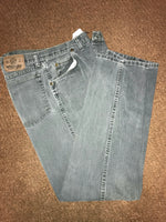 MENs WRANGLER Jeans 97601SR Gray 32” x 32” Regular Fit Gently Worn