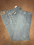 MENs WRANGLER Jeans 97601SR Gray 32” x 32” Regular Fit Gently Worn