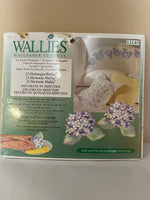 ~ New WALLIES Wallpaper Cutouts 25 Hydrangea Floral Decal Decor Pre Pasted