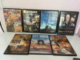 Lot/12 Military War Movie DVDs Iwo Jima Hamburger Hill Jarheads Gung Ho Basic