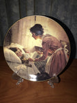 Vintage Norman Rockwell “For All Time” 1997 Bradford Collector Plate Series Retired