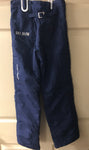 Vintage Boys Kids WAYNE WONG SkiBum Pedigree SKI Snowboard Pants Size Youth 10 Navy Blue Insulated Adjustable Pockets