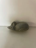 Vintage Wall Hanging Grey Mouse Plaster