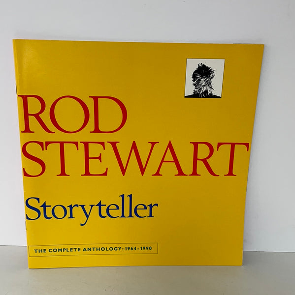 BOOKLET ONLY from Rod Stewart Storyteller Anthology 1964–1990 4 CD Box Set