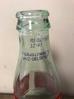 a* Vintage COCA COLA Coke Empty 8 oz. Bottle 02/28/2011