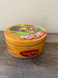 *Vintage 2005 Santa Edwiges Butter Cookies Round Tin Box