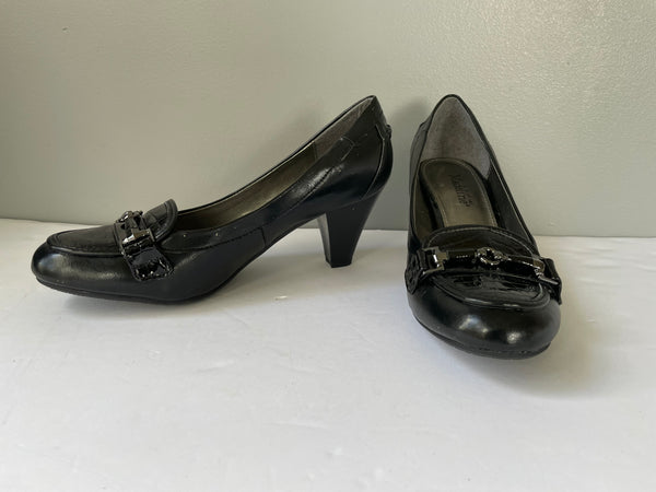 Mossimo Supply Co Sandal High Heel 5.5in Block Women's Size 6.5 Almond Toe