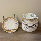 €€ (updt EB list) Vintage Royal Doulton MICHELHAM D6073 Demitasse Floral Asian Variety of Pieces