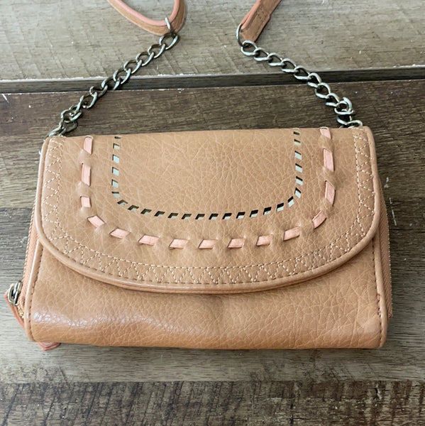 Jessica Simpson purse wallet black Jina handbag gold chain crossbody clutch  NWT | eBay