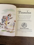 * Vintage Adventures of Pinocchio by Carlo Collidi Illustrated by Fritz Kredel 1946 Hardcover