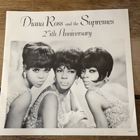 Vintage MOTOWN Diana Ross The Supremes 25th Anniversary LP Vinyl 2 Record Set 1986