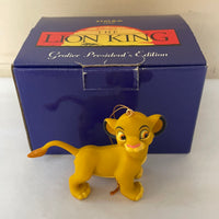 Vintage Grolier Disney SIMBA Lion King  Ornament President’s Ed. 35600-983 in Box