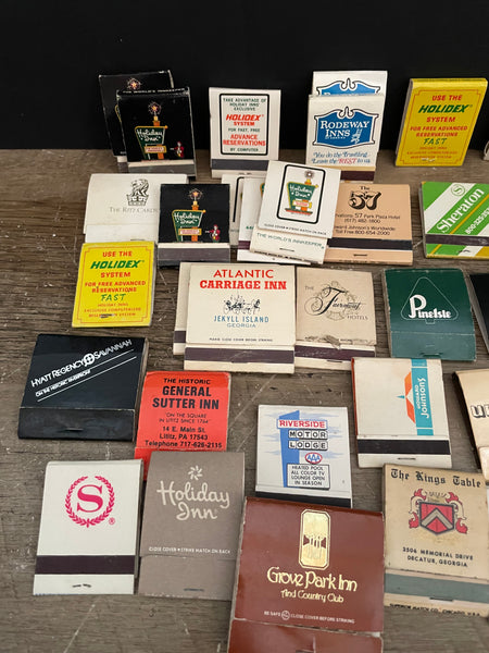 a* Lot/53 Vintage Atlanta GA & Surrounding Cities Advertising Hotels & Motels MatchBooks Matches