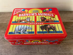 a** Vintage 1989 BARNUM’s ANIMALS Crackers Limited Edition Cookie Tin Nabisco Decorative Tin