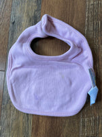 Miniwear Baby Girls One Size 100% Cotton Adjustable Bib Pink “Baby’s First Birthday“ Cake