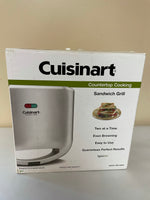 ~ New Cuisinart Electric Dual-Sandwich Grill Nonstick Countertop Cooking WM-SW2N