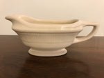 a** Vintage Shenango China Restaurant Ware Gravy Boat White V16