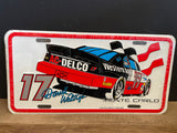 a* New NASCAR Racing Darrell Waltrip #17 Novelty License Plate Sign AC Delco Metal Sealed