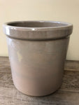 €a** Vintage Gray with Blue Undertone Glaze 7.5” Crock