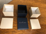 *Lot of 6 Velvet Jewelry Display Boxes Ring Necklace Charm