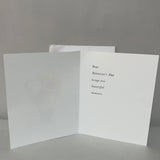 <€€ New Lot/2 Mother’s Day Valentine’s Day Greeting Cards w/ Envelopes Mom