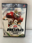 a* Sony PS2 PlayStation 2 NCAA FOOTBALL 2002 Video Game Case & Manual 2001