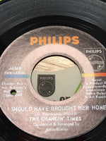 a* Vintage MUSIC Changin' Times "Goin' Lovin' With You" and "I Should Have Brought Her Home" 45 RPM Vinyl Record