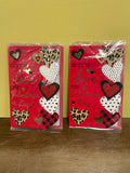 New Valentine Card WITH LOVE ON VALENTINE’S DAY w/ Envelope in Plastic Seal 2022 Voila