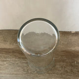 a** Large Glass 9.25” Hurricane Cylinder Flower VASE Candle Holder Clear Decor