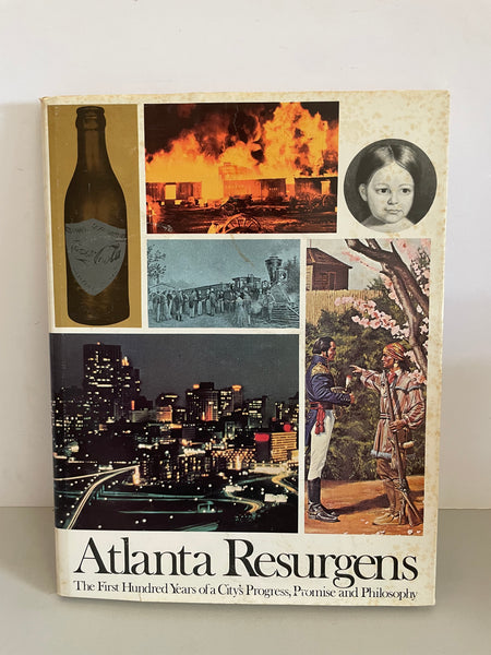 Vintage ATLANTA RESURGENS Hardcover by The First National Bank of Atlanta 1971 Georgia History