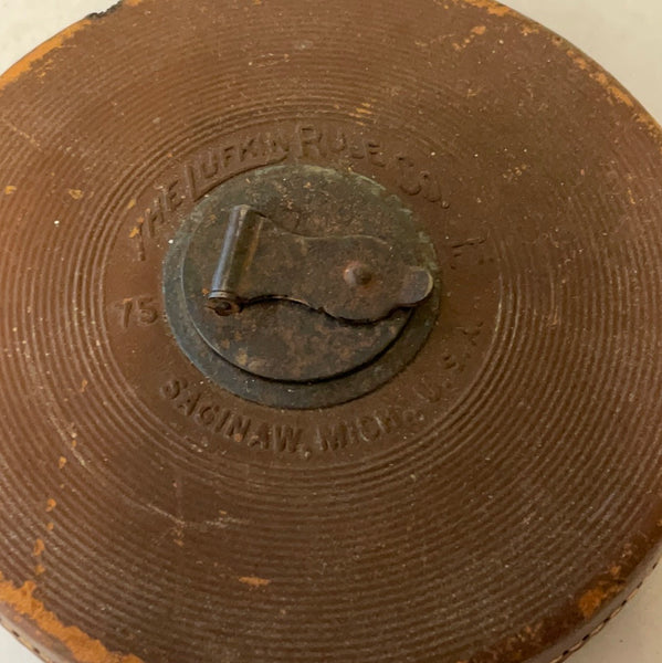 Vintage Cloth Tape Measure 50 Foot Lufkin Tape Measure 