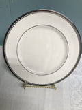 €€ Vintage China FRANCISCAN MASTERPIECE HUNTINGTON Ivory with Platinum Rim Set