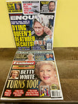 NEW Set/2 NATIONAL ENQUIRER & NATIONAL EXAMINER Magazine January 3 2022