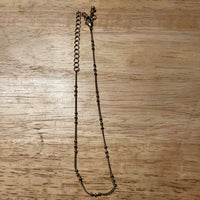Juniors Set/3 Gold Chain Chokers Necklaces 6”-8” Boho