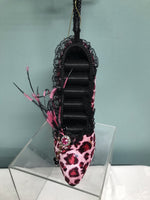a* NEW Leopard Shoe Jewelry Organizer Variety of Designs