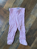 Baby Girls Naartjie 3-6 Months 2 Piece Hoodie Jacket & Heart Covered Footed Pants