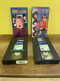 Home Alone 1 and 3 (VHS VCR Tape Lot, 1990, 1997) Macaulay Culkin Alex Linz