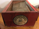 *Vintage Security Machine Twist Cardboard Thread Box