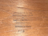 *Vintage Dominican Republic Hecho A Mano Fabrica de Tabacos Shockoe Valley Dovetailed Wood Cigar Box