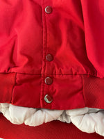 Vintage Mens XLarge Dunbrooke PLA-JAC Red CAPITAL ELECTRIC Insulated Snap Jacket Coat
