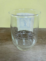~ Vintage Set/5 Apothecary Pharmacy Barware Lowball Glasses MCM