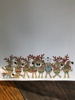 *NEW Holiday Christmas Santa Reindeer Printer Paper Letterhead 25 Sheets 8.5” x 11”