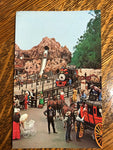 a** Vintage 1970s Knotts Berry Farm Photo Postcard Calico Square Unused