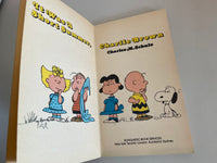 ~ Set/2 Vintage Peanuts Books Charles Schulz Softcover Book Short Summer, He’s Your Dog