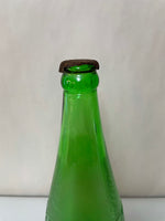 € Vintage Green Glass Bottle Duraglas for I-Way Beverages Rusted Lid 1 Pint 12 oz