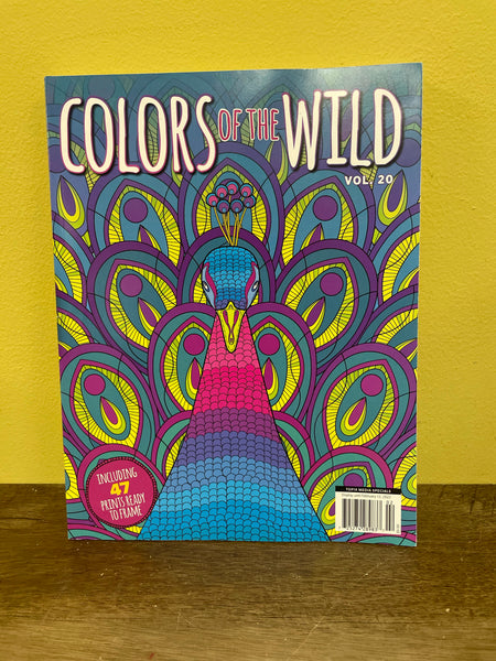 NEW Coloring COLORS OF THE WILD Book Volume 20 January 2022 Topix