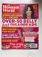 NEW WOMAN’S WORLD 2023 Magazine Over 50 Belly Disappears January 16 Ward Off Viruses