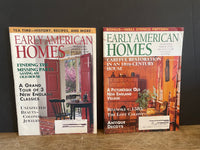 Lot/6 Vintage EARLY AMERICAN HOMES Magazine 1997 Feb,April,June,August,October,December